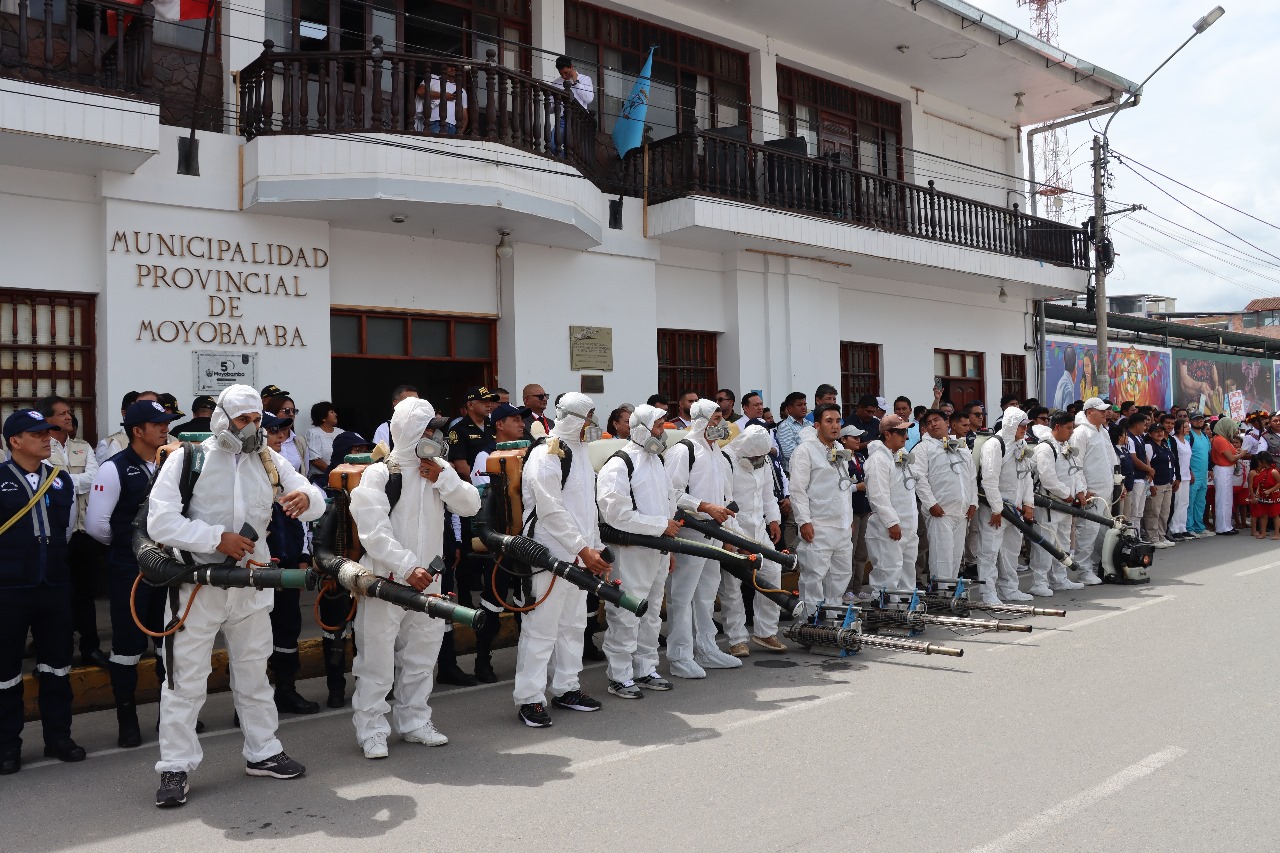 Se hizo fumigación en colegios.