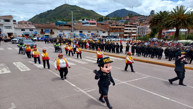 Municipalidad de Cusipata presente en el primer encuentro de Seguridad Ciudadana