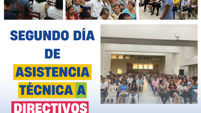 UGEL Piura continúa con la I asistencia técnica 2025 para directivos