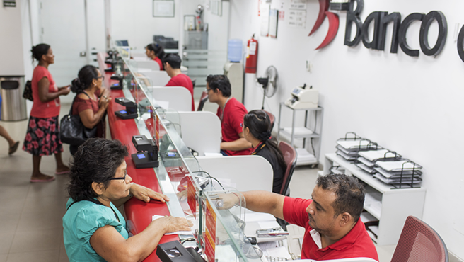 Imagen pago de pensionistas Banco de la Nación