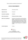 Vista preliminar de documento Emisión del aviso : 28 de febrero de 2025