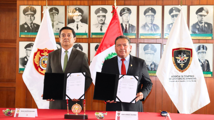 ACFFAA Y CAEN FORTALECEN UNA ALIANZA ESTRATÉGICA PARA LA CAPACITACIÓN DEL SECTOR DEFENSA