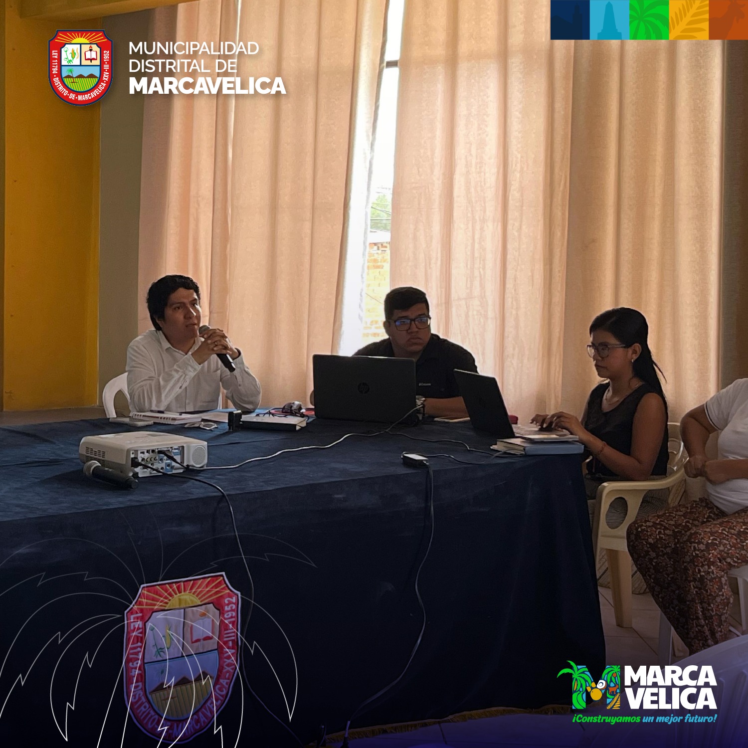 Marcavelica fortalece esfuerzos en salud, educación e inclusión social