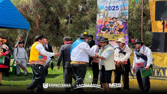 El Alcalde de Sapallanga, Miguel Paitán Soto, fue parte del GRAN HATUN TINCUNAKUY DEL TACANAKUY SANGRIENTO