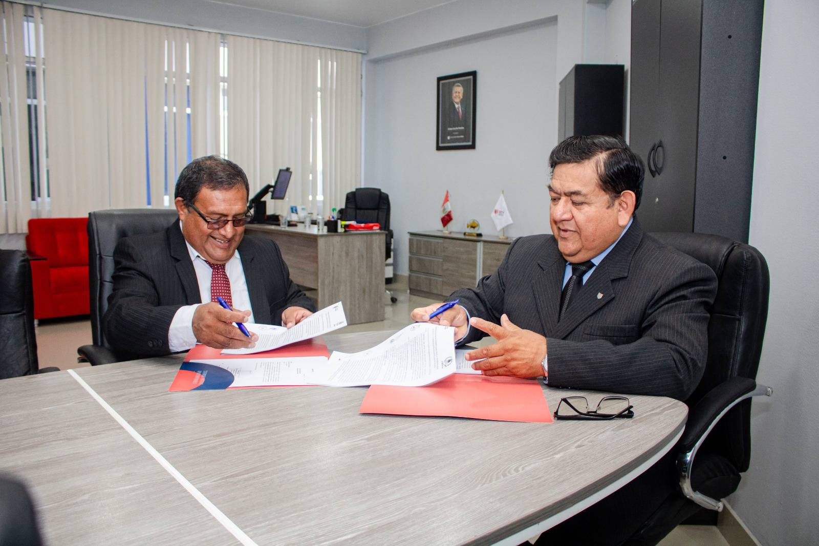 Firma del convenio