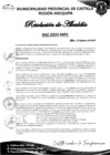 Vista preliminar de documento RA 042-2025-MPC