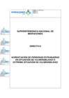 Vista preliminar de documento ACREDITACION DE PERSONAS EN SITUACION DE VULNERABILIDAD O EXTREMA SITUACION DE VULNERABILIDAD