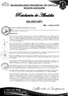 Vista preliminar de documento RA 046-2025-MPC