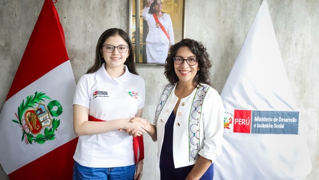 Día de la Mujer 2025: niña representante del CCONNA ocupó el cargo de ministra de Desarrollo e Inclusión Social 