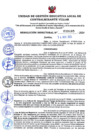 Vista preliminar de documento R.D Nº 000465 - RECONOCER VEINTICINCO (25) AÑOS DE SERVICIO -AZAÑERO RODRIGUEZ CARLOS VLADIMIR