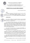 Vista preliminar de documento DECRETO DE ALCALDIA Nº 0001-2025-MPC