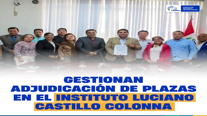 DREP asegura adjudicación de plazas en el Instituto Luciano Castillo Colonna