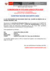 Vista preliminar de documento [ Ver COMUNICADO 13-2025-ARH - ADJUDICACION DOCENTE ] 04-03-2025