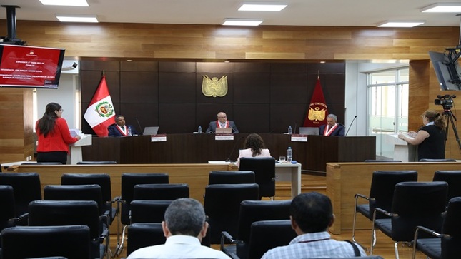 Sala Primera del Tribunal Constitucional realizó audiencia pública y dejó al voto 70 causas