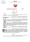 Vista preliminar de documento Resolucion Directoral N° 001463-2025