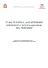 Vista preliminar de documento PLAN DE PATRULLAJE INTEGRADO 2025
