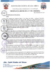Vista preliminar de documento ORDENANZA MUNICIPAL-002-2025-A-MDA