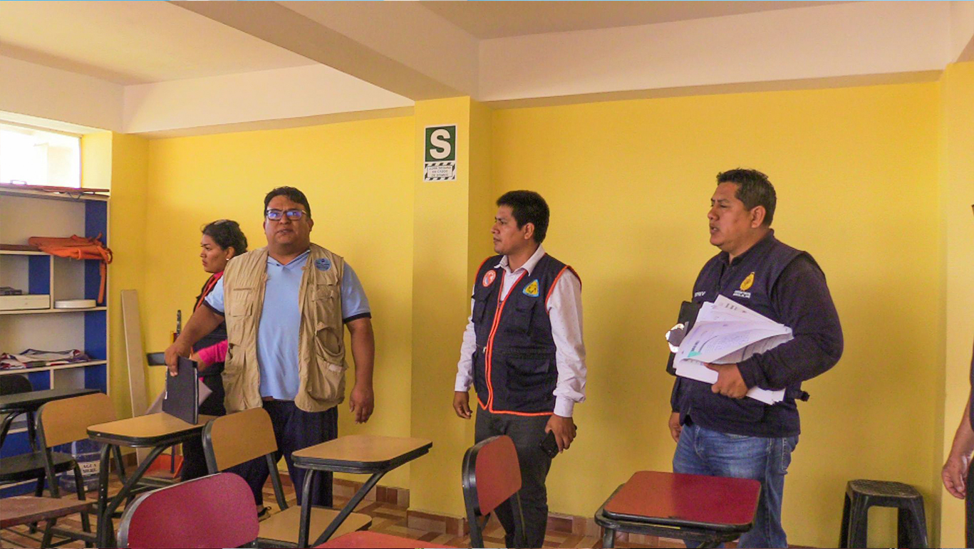 Inician inspección de Seguridad a Instituciones Educativas