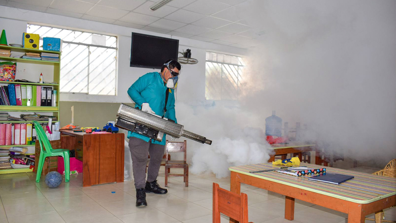 Fumigamos para este regreso a clase