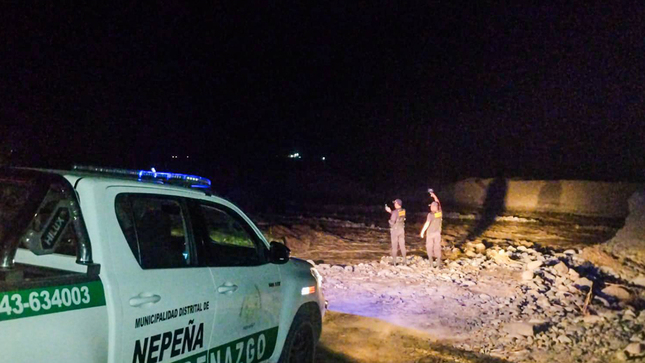Monitoreo del caudal del rio Nepeña