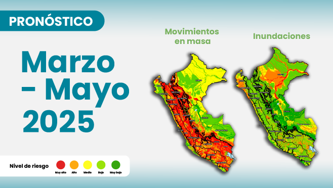 Cenepred refuerza acciones de prevención ante riesgos por lluvias en el país