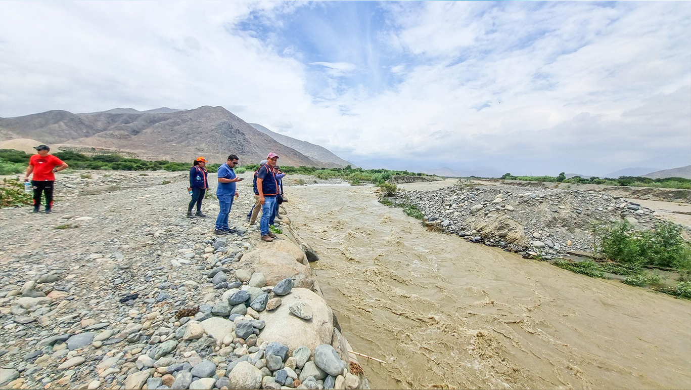 Monitoreo y trabajo de Prevención en el Rio Nepeña