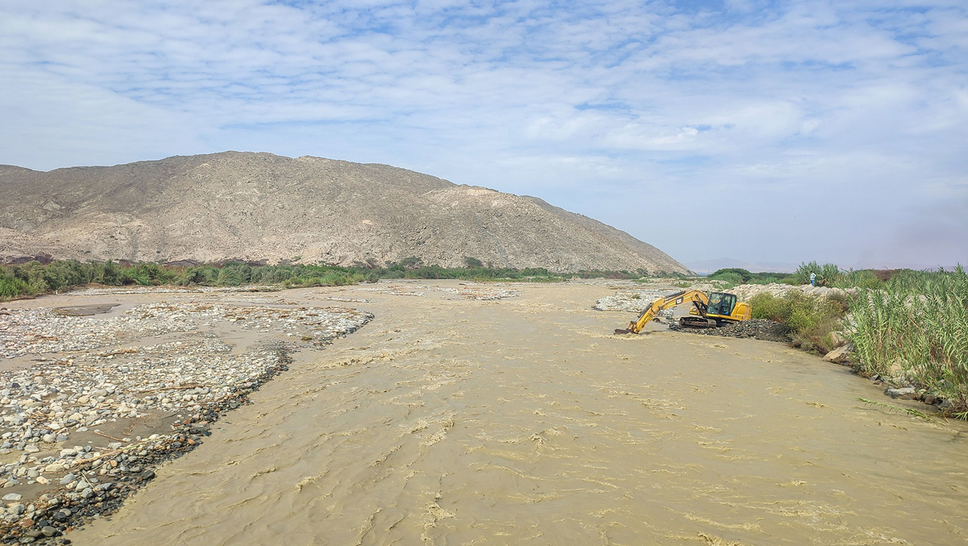 Monitoreo y trabajo de Prevención en el Rio Nepeña