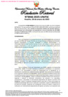 Vista preliminar de documento Resolución Rectoral