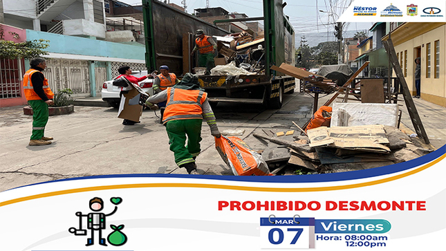 gran campaña de limpieza “𝐓𝐄𝐂𝐇𝐎 𝐋𝐈𝐌𝐏𝐈𝐎”