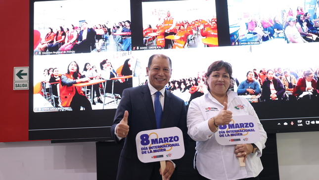 MTPE y MIMP promueven autonomía económica de las mujeres peruanas a través de rueda de servicios “Emplea Mujer”