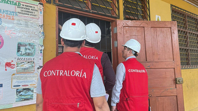 Contraloría alerta deficiencias en colegios públicos de Ucayali