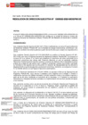 Vista preliminar de documento Resolución Directoral Ejecutiva