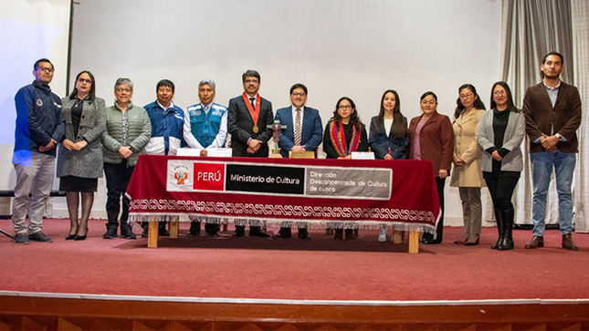 Cenepred fortalece capacidades en gestión del riesgo de desastres para la protección del patrimonio cultural en Cusco