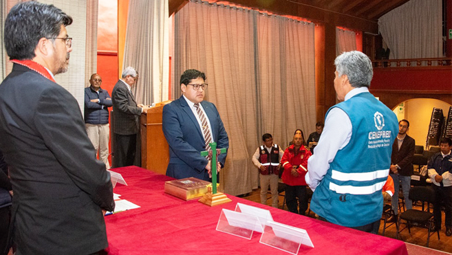 Cenepred fortalece capacidades en gestión del riesgo de desastres para la protección del patrimonio cultural en Cusco