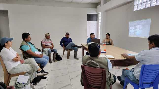 Con el fin de articular actividades de trabajo en favor de la agricultura y ganadería, se reunieron representantes de CIPCA y Municipalidad Distrital de Canchaque.