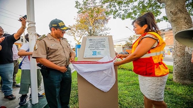 Obra para el trinomio perfecto de la seguridad ciudadana 