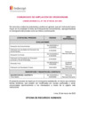 Vista preliminar de documento Ampliación de cronograma GRUPO 02-2025 (728 - 003 AL 031)