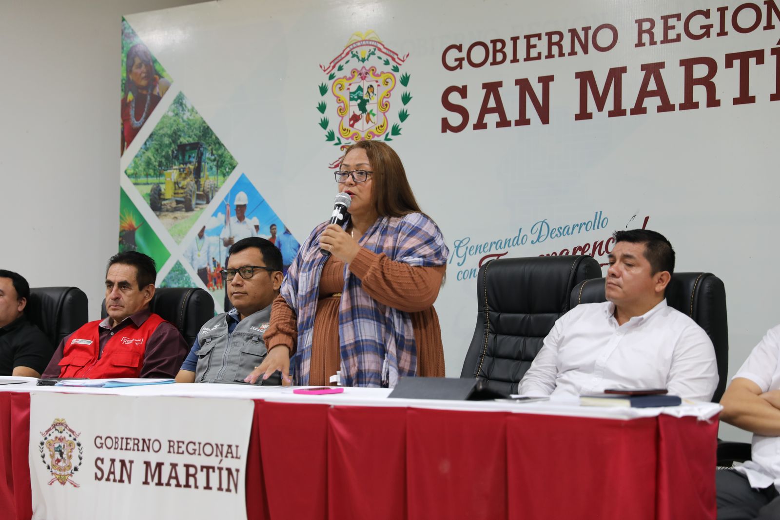 Se informaron avances de trabajo en la región.