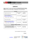 Vista preliminar de documento Comunicado