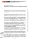 Vista preliminar de documento Resolución Directoral Ejecutiva