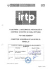 Vista preliminar de documento P005-2024-IRTP - Plan Vigilancia Prevención y control COVID 19 en IRTP