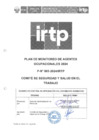 Vista preliminar de documento P003-2024-IRTP - Plan de Monitoreos Ocupacionales