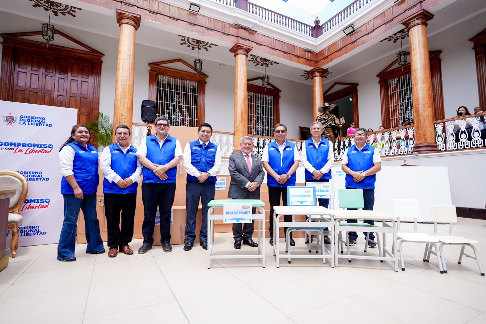 Gore Inicia Proceso De Renovación De Mobiliario Escolar En Instituciones Educativas