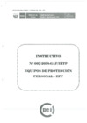 Vista preliminar de documento I 007-2018 Equipos de protección personal