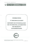 Vista preliminar de documento I 003-2018 Reporte de investigación de incidentes, accidentes de trabajo y enfermedades