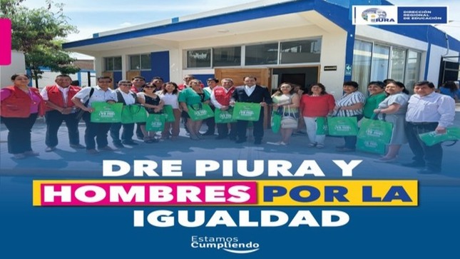 DREP y programa Aurora impulsan la intervención “Hombres por la igualdad” para promover la equidad de género