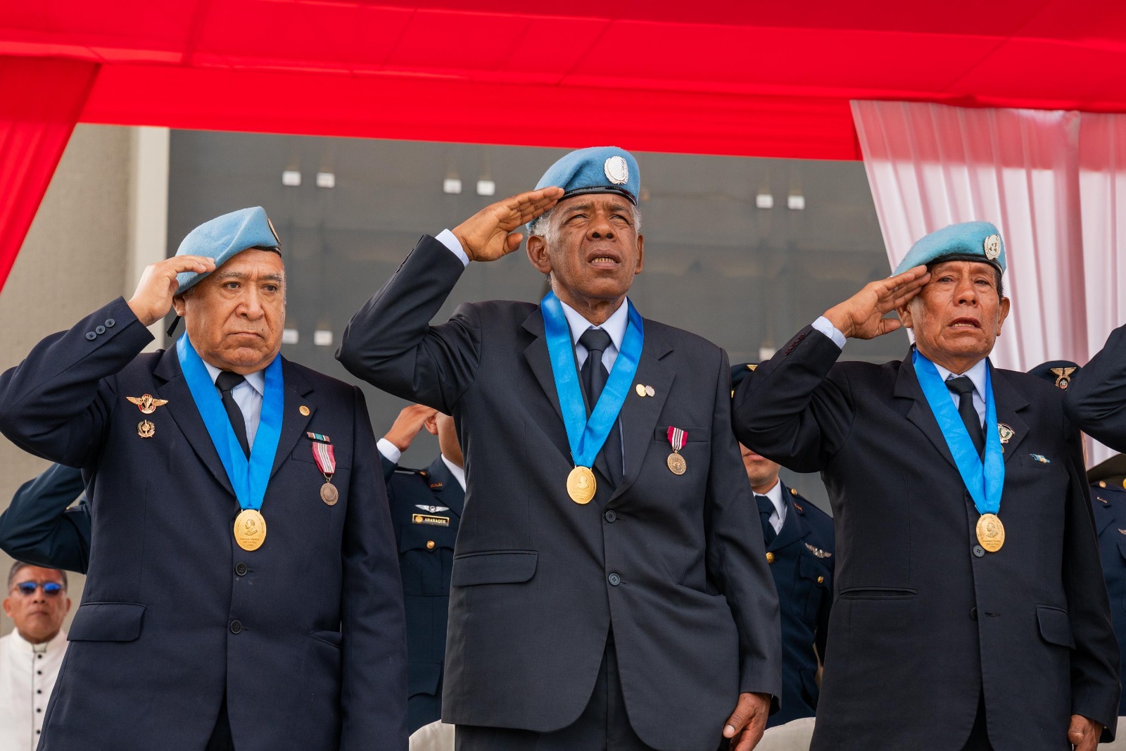 La ceremonia se realizó en el cuartel general del Ejército, en San Borja.