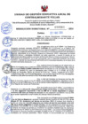 Vista preliminar de documento R.D Nº 000560 - RECONOCER VEINTICINCO (25) AÑOS DE SERVICIO -TINEO YOVERA JUAN BAUTISTA
