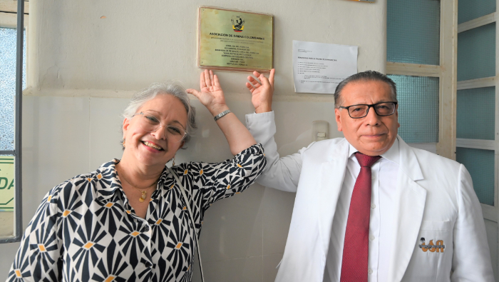 Delegación de la Asociación de Damas Colombianas visitó el INSN