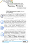 Vista preliminar de documento ORDENANZA MUNICIPAL N° 003-2025-MPH-CM